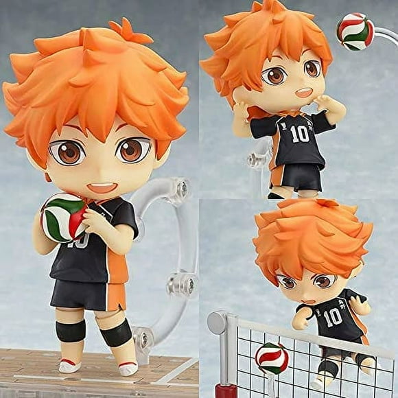 Anime Hinata Shoyo Action Figure, Q Version Volleyball Figure Model Cartoon Character Cake Topper Figure Toys Handmade Collectible Desktop Decoration Action Figures Desktop Decoration