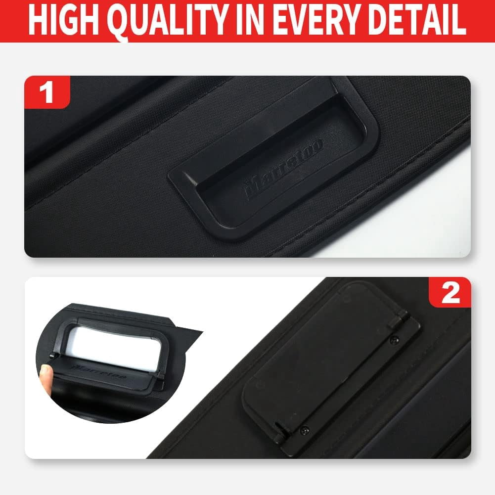 Fit Kia Sportage 2017 2018 2019 2020 2021 2022 Cargo Cover for 2017-2022 Kia Sportage Retractable Rear Trunk Privacy Shield Shade SUV Accessory , Black