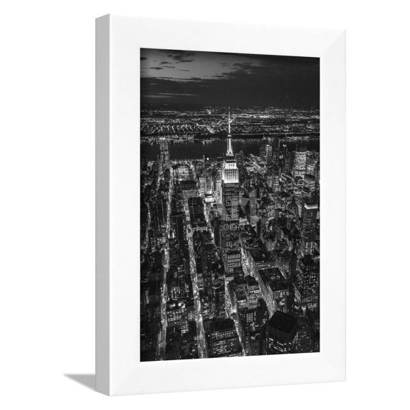 Empire State Building and Manhattan, New York City, New York, USA, Framed Art Print Wall Art by Jon Arnold Sold by Art.Com