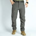 thumbnail image 2 of Mens Tactical Pants Combat Work Cargo Pants Outdoor Hiking Pants Water Resistant Trousers with Pockets, 2 of 7