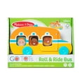 thumbnail image 4 of Melissa & Doug GO Tots Wooden Roll & Ride Bus with 3 Disks - FSC Certified, 4 of 10