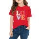 thumbnail image 4 of Blusas y camisas de manga corta con cuello redondo para niños y niñas, camisetas gráficas de manga corta, blusas con estampados bonitos para la temporada escolar., 4 of 9