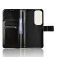 thumbnail image 2 of For vivo Y19s 4G Case Crazy Horse Texture PU Leather Phone Wallet Cover - Black, 2 of 5