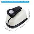 thumbnail image 2 of Uxcell 0.6 Inch Circle Punch, Circle Hole Paper Punch Hole Puncher Shape Punches for Crafting, 2 of 6