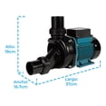 thumbnail image 4 of Bomba para Hidromasaje Iusa 1.8 HP negro, 4 of 6