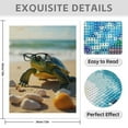 thumbnail image 3 of Diamond Art Kits for Adults - 5d Turtle Glasses Beach Scene Diamond Painting for Adults, Diamond Art for Adults Beginners, Diamond Painting Kits for Adults for Home Wall Decor, 3 of 7