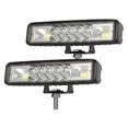 thumbnail image 1 of Barra de luz LED para automóvil de 6 pulgadas, foco de 120 W, luz blanca diurna de 6000 K, luz antiniebla todoterreno para barco, motocicleta, camión, paquete de 2, 1 of 5