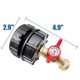 thumbnail image 5 of Ibc Tote Fitting,275-330 Gallon Ibc Tote Tank Adapter Fine Thread Tote Valve,lead-free Brass Hose F, 5 of 5