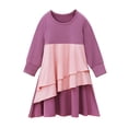 thumbnail image 6 of OGLCCG Toddler Girls Muslim Abaya Prayer Dress with Hijab 2pcs Long Sleeve Islamic Middle East Arab Dubai Dress Soft Ramadan Eid Clothes 0-10 Years, 6 of 8