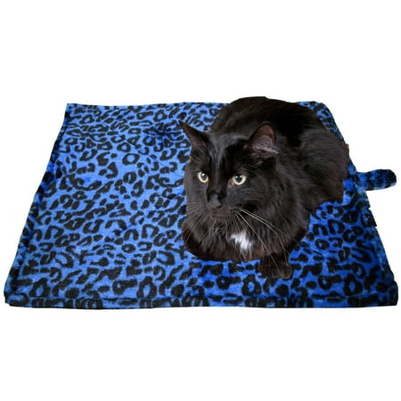 UPC: 0609722081245 | Downtown Pet Supply  Medium  Self Warming Pet Bed  Blue  22-in