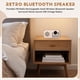 thumbnail image 4 of Radio FM Portátil Recargable Pequeño Altavoz Bluetooth Inalámbrico Sonido Estéreo Envolvente USB Radios Vintage Color Crema, 4 of 5