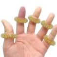 thumbnail image 3 of 10pcs Stainless Steel Finger Massage Ring Acupuncture Ring Therapy Relax Blood, 3 of 5