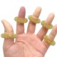 thumbnail image 3 of 10pcs Stainless Steel Finger Massage Ring Acupuncture Ring Therapy Relax Blood, 3 of 5