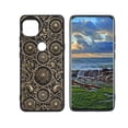 thumbnail image 1 of Compatible with Moto One 5G Ace Phone Case, Ornamental-vintage-metallic-0-3 Case Silicone Protective for Teen Girl Boy Case for Moto One 5G Ace, 1 of 1