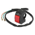 thumbnail image 1 of Unique Bargains Black 7/8' 22mm Motorcycle Handlebar Toggle Switch Headlight Switch with On Off Push Button, 1 of 7
