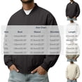 thumbnail image 3 of Mens Bomber Jacket Lightweight Thin Windbreaker Jackets Casual Summer Coats with Zipper Pockets Khaki M, 3 of 7