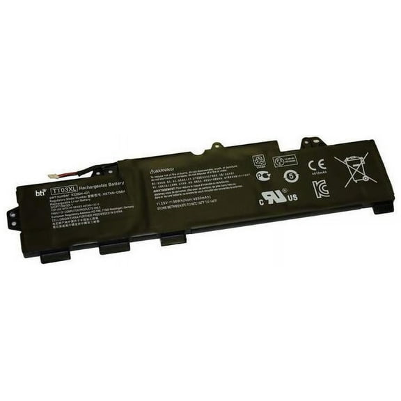 BTI Battery 4850mAh 11.6V Battery Replacement for Select HP Laptop TT03XL-BTI