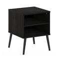 thumbnail image 1 of Furinno Claude Table d'Appoint Style Mi-Siècle, Espresso, 1 of 5