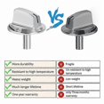 thumbnail image 4 of 5 Packs Upgrade 5304525746 Long Stem Stove Knobs Replacements, 4 of 5
