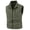 Army Green, variant on KeShDi Vest for Men Stand Collar Sleeveless Zip Up Casual Lightweight Vest Coat with Pockets Black 4X