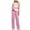 Pink, variant on Annhoo 2 Piece Sets for Women Knit Outfits Casual Long Sleeve Crewneck Striped Tops with Pants Fall Loungewear