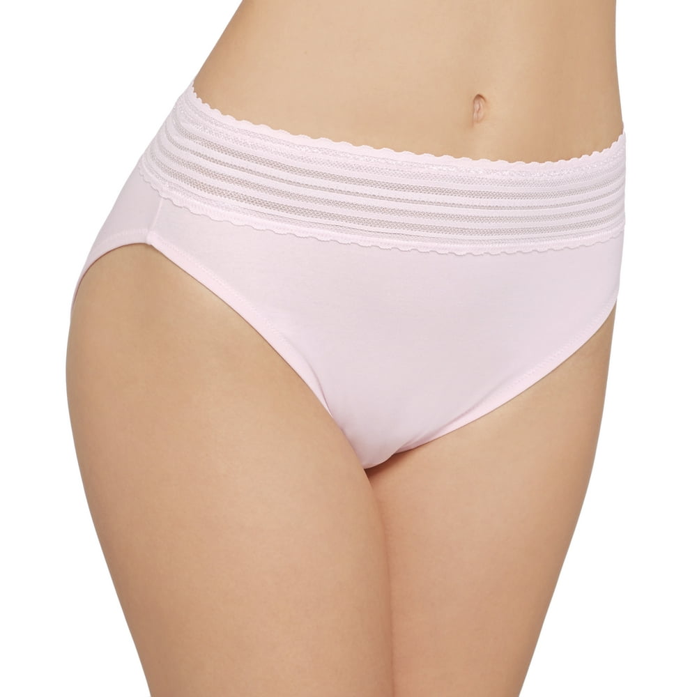 Warner's Warner's Womens No Pinching. No Problems. Cotton HiCut