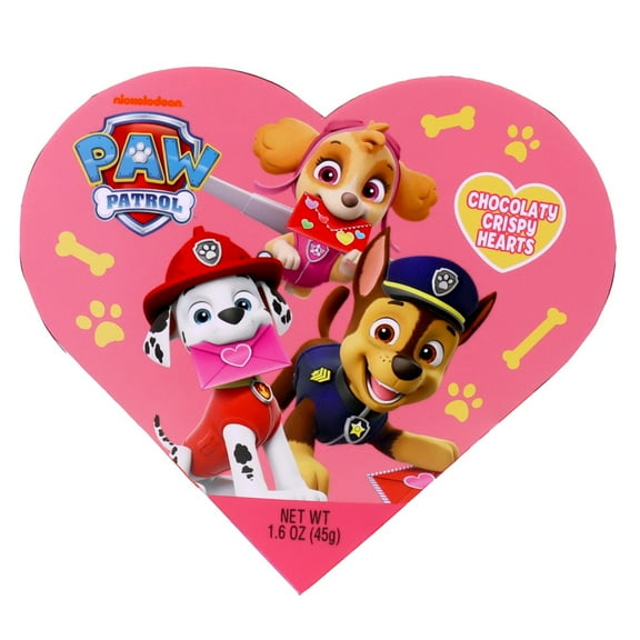 Frankford Paw Patrol Chocolaty Crispy Heart Box 1.6oz