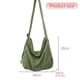 thumbnail image 2 of Hukapapa Bolso de lona lavable, bolso de hombro desgastado, bolso de mensajero simpleverde, 2 of 7