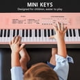 thumbnail image 4 of Piano Eléctrico Teclado De 54 Teclas Teclado De Plástico Suave, 4 of 7