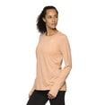 thumbnail image 4 of Reebok Women's and Women's Plus Legacy Core Knit Performance Long Sleeve T-Shirt, Sizes XS-4X, 4 of 4