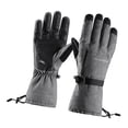 thumbnail image 3 of Guantes de invierno impermeables para exteriores con pantalla táctil para correr, L, 3 of 5