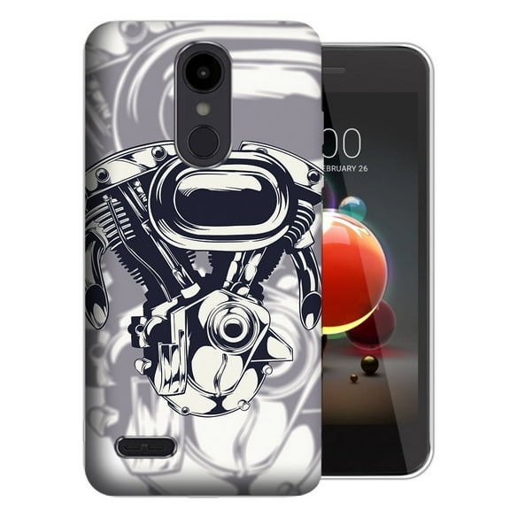 MUNDAZE LG Stylo 5 V-Twin Motor Design Phone Case Cover