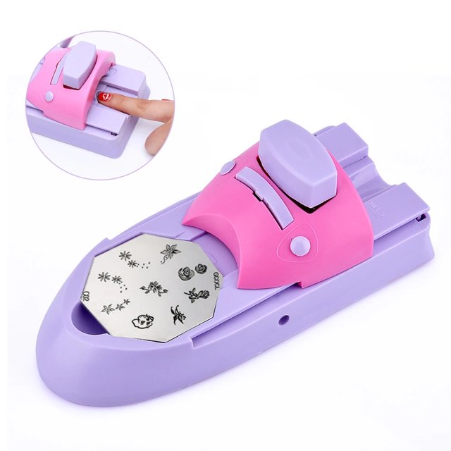 Nail Art Pattern Printer DIY Stamper Manicure Printing Machine Printers Set Nail Art Stamping Drawing Printing Nail Art Printer
