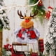 thumbnail image 5 of Adorno Navideño de Tela con Forma de Árbol de Navidad: Papá Noel, Muñeco de Nieve | Multicolor 14 X 11 Cm | Decoración para El Hogar y La Oficina - 1 Adorno, 5 of 6