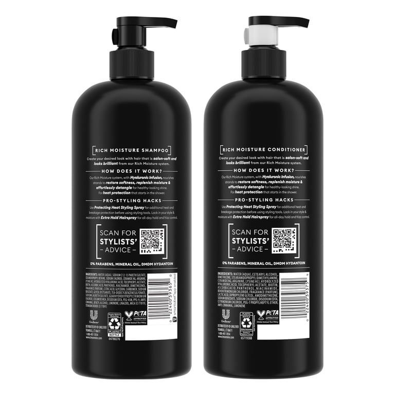TRESemm√©, Rich Moisture Shampoo and Conditioner Set, 28 oz 2