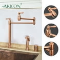 thumbnail image 2 of Copper Pot Filler Kitchen Faucet Deck-Mounted, 2 of 5