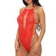thumbnail image 3 of Camisón de encaje de mujer Sexy Body Lencería Ropa interior Ropa de dormir, Rojo, M tholdsy XX000075-07, 3 of 7