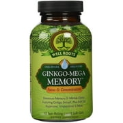 Well Roots Well Roots Ginkgo-Mega Memory, 60 ea