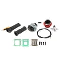 thumbnail image 2 of Carburetor Air Filter Throttle Grip Kit for 2 Stroke Mini Pocket Bike Quad Chopper ATV (0.7in), 2 of 15