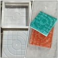 thumbnail image 3 of MasteelfCA 2pcs Plastic Pavement Mold Reusable Path Maker Mold Practical Concrete Cement Mold, 3 of 7