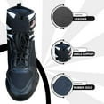 thumbnail image 3 of Professional Boxing Shoes Breathable Wrestling Shoes, Training Shoe for Adult & Youth Men Women Non Slip Rubber Sole Lightweight Boots (Black, 6), 3 of 6