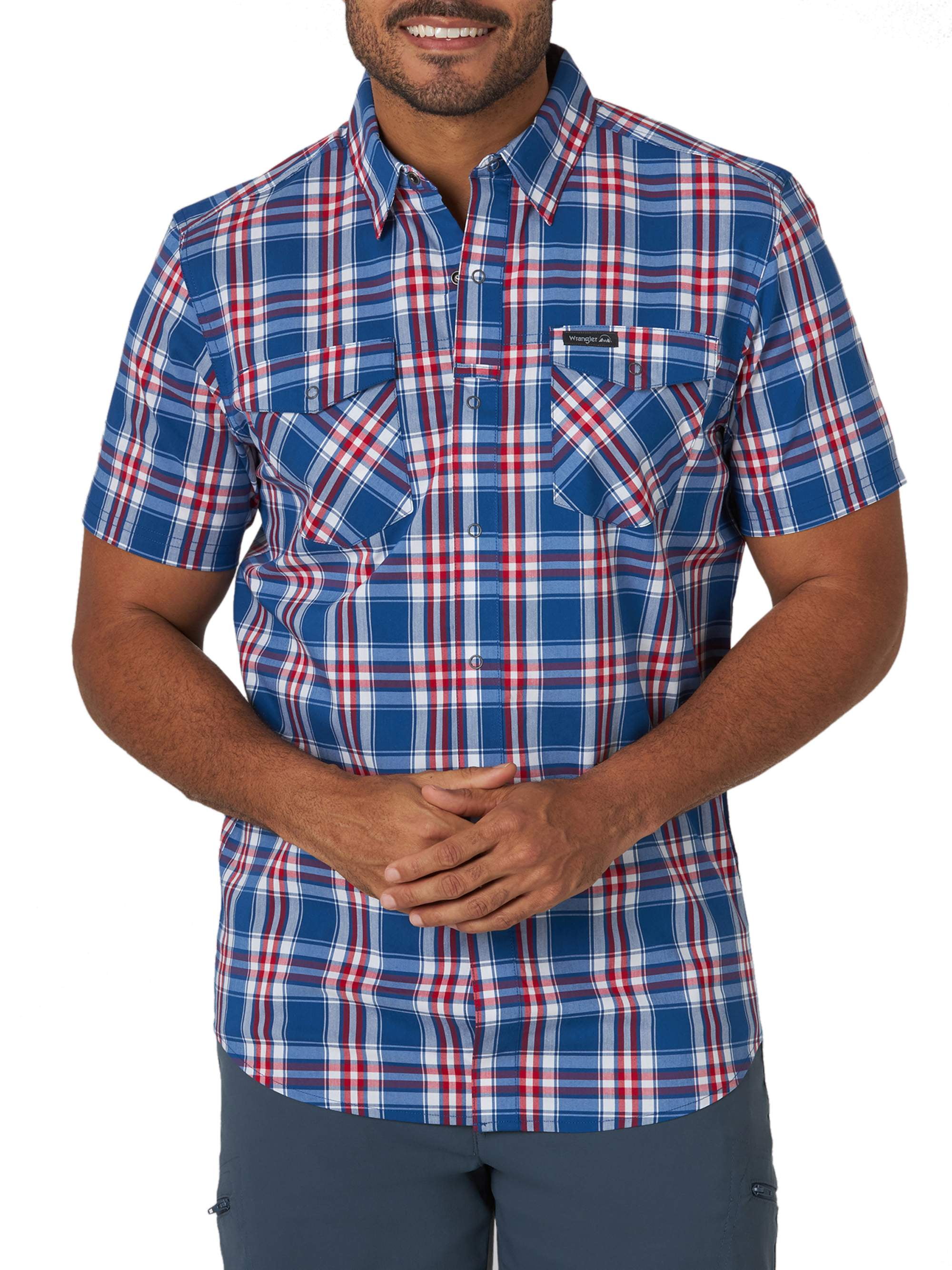 Wrangler Men's Short Sleeve Outdoor Utility Shirt 