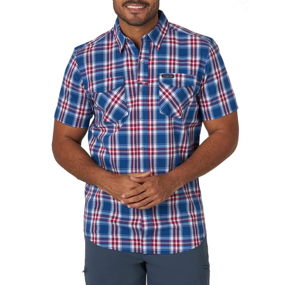 Wrangler Men's Short Sleeve Outdoor Utility Shirt