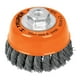 thumbnail image 1 of Carda Copa Alambre Trenzado Grueso 4x5/8' Par Truper Truper CT-610X, 1 of 2