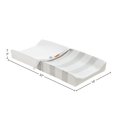 thumbnail image 2 of Pemberly Row Contemporary Mattress Fabric Premium 2-Sided Changing Pad in Cream, 2 of 2