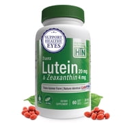 Lutein 20mg (as LutePro® 2020) 60 Softgels (Non-GMO) by Health Thru Nutrition