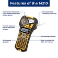 thumbnail image 2 of Brady M210 Portable Label Printer Kit Yellow/Black, 2 of 5