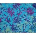thumbnail image 4 of oneOone Polyester Lycra Teal Blue Fabric Batik Fabric For Sewing Printed Craft Fabric By The Yard 56 Inch Wide - WI, 4 of 4