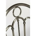 thumbnail image 2 of Hillsdale Furniture Portland Metal Counter Height Swivel Stool, Matte Nickel, 2 of 2