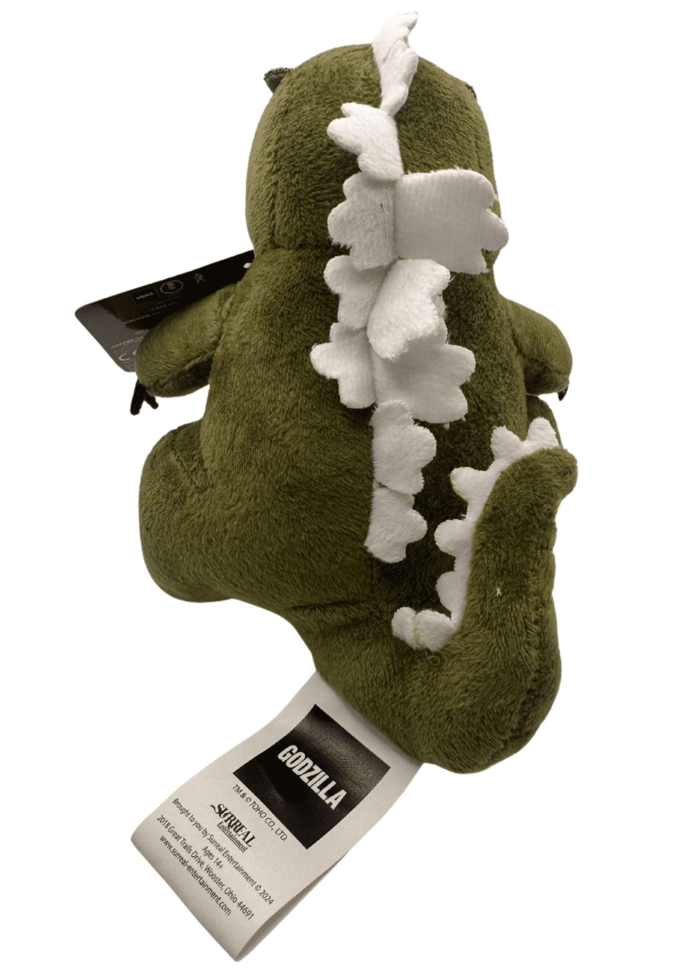 Godzilla Plush (Olive Green) - Walmart.com